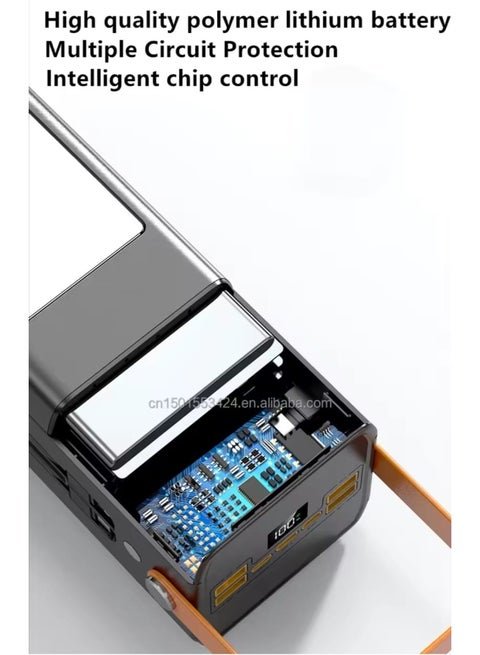 50,000 mAh Portable solar power bank - Image 5