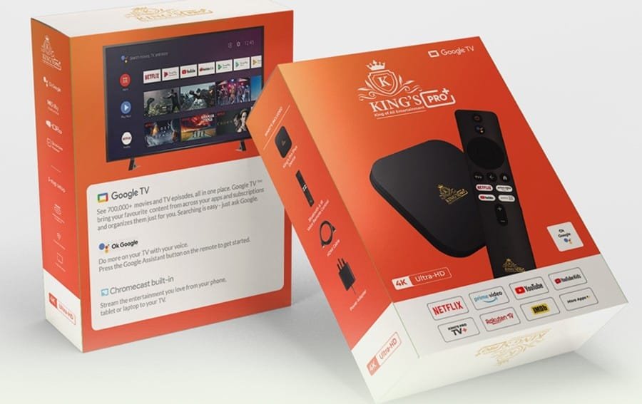 Kings Pro Android TV Box