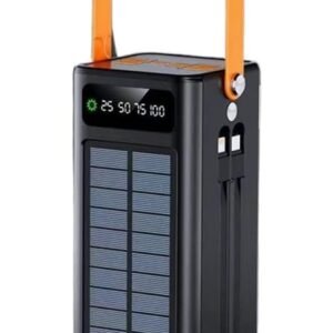 50,000 mAh Portable solar power bank