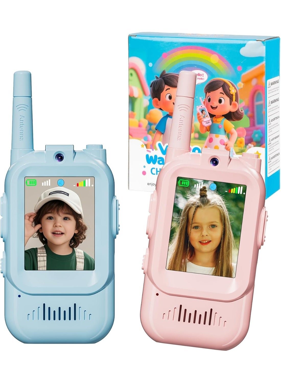 Rechargeable video Walkie-Talkies